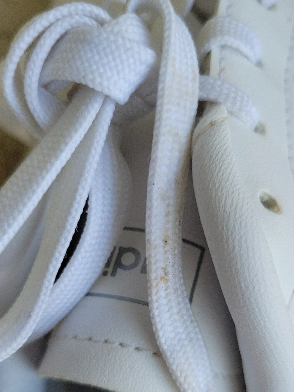 adidas  Cloud Foam White Women’s Sneakers with Iridescent Stripe Accents